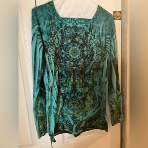 DECREE Vintage Boho Hippy Top M
